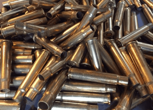 303 British Brass Cases Dirty Sorted