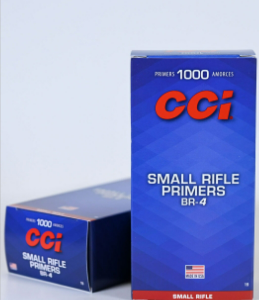 CCI BR #4 Small Rifle Primers (Rifle)