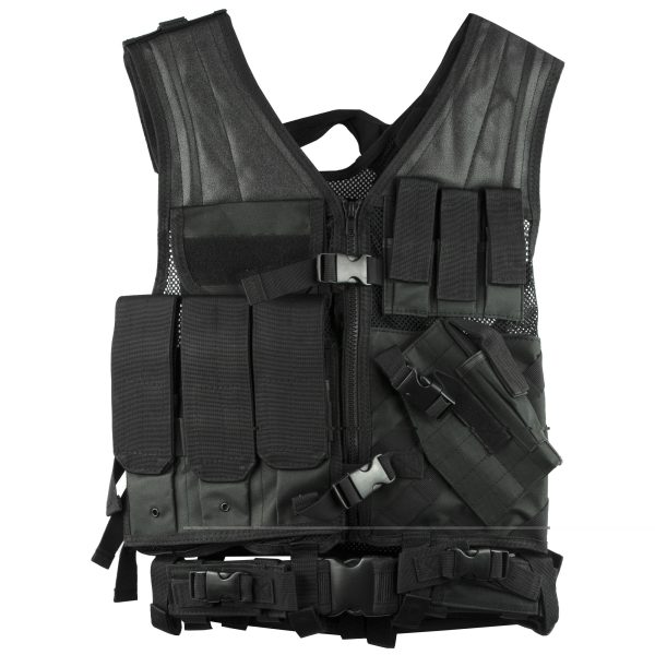 Ncstar Tactical Vest Med-2xl Blk - Image 2