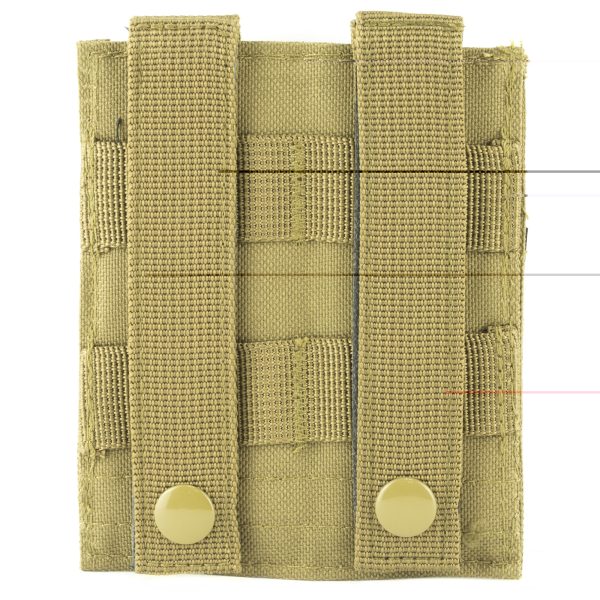 Ncstar Vism Dbl Pistol Mag Pch Tan - Image 2