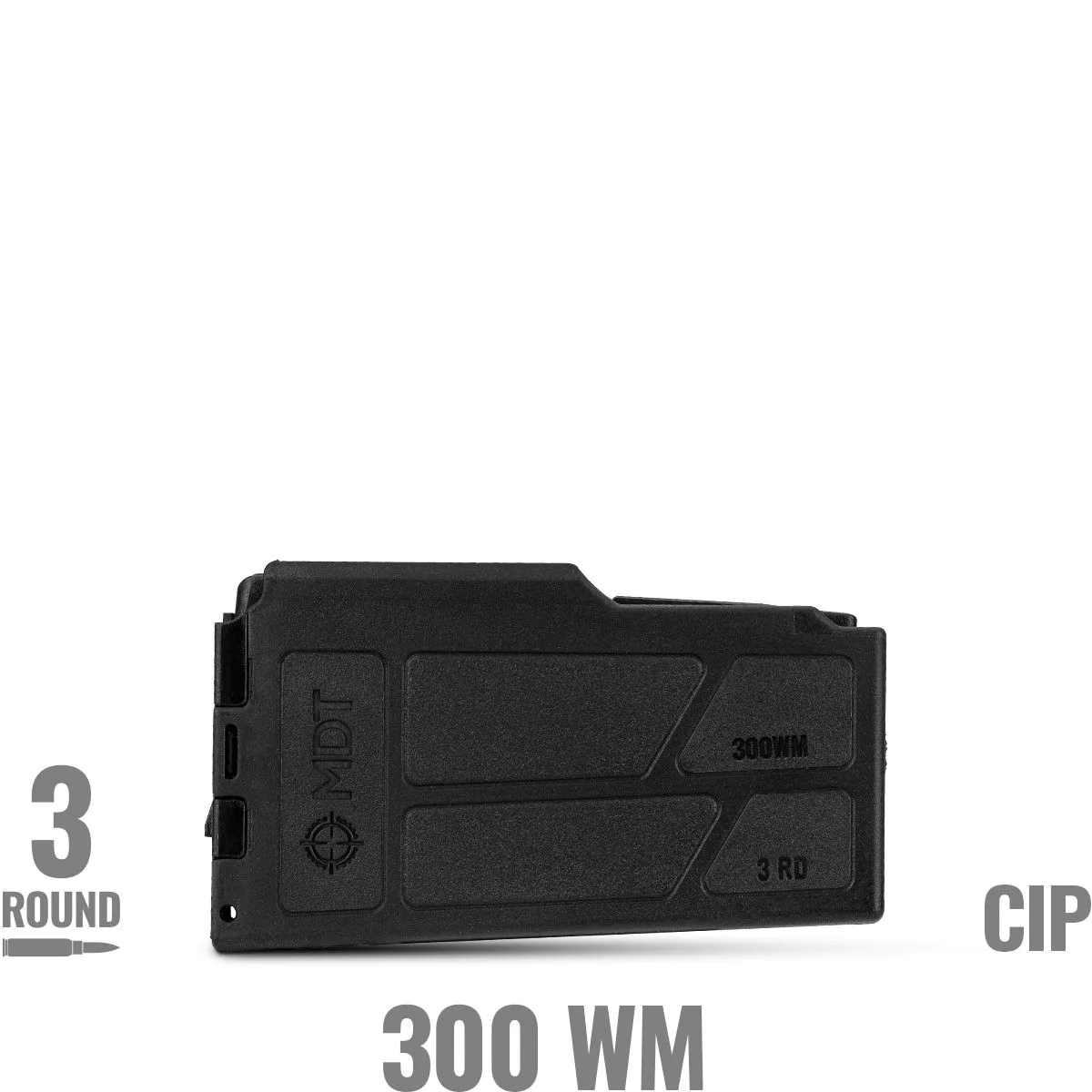 Mag Mdt La 3.85 300wm 3rd Poly Blk