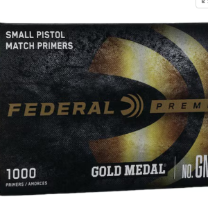 Federal Gold Metal Small Pistol Primers