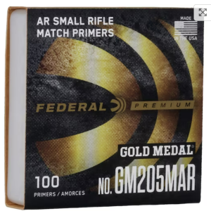 Federal Gold Metal Small Rifle AR Primers