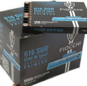 Fiocchi 616 (209 size) Shooting Dynamics Shotgun Primers