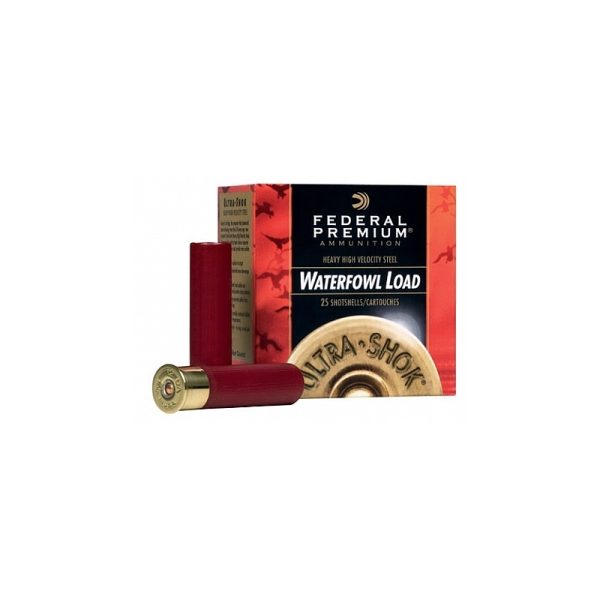 Federal Premium Ultra Steel 12ga 3" 1.25oz #2-#4 25CT