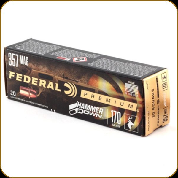 Federal Premium Hammer Down .357 Mag 170gr SP 20CT