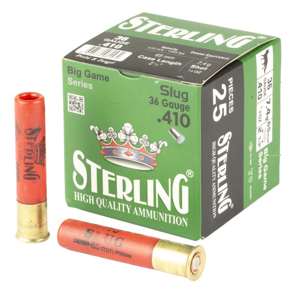 Sterling Big Game .410 1/4 Oz Rifled Slug 25CT