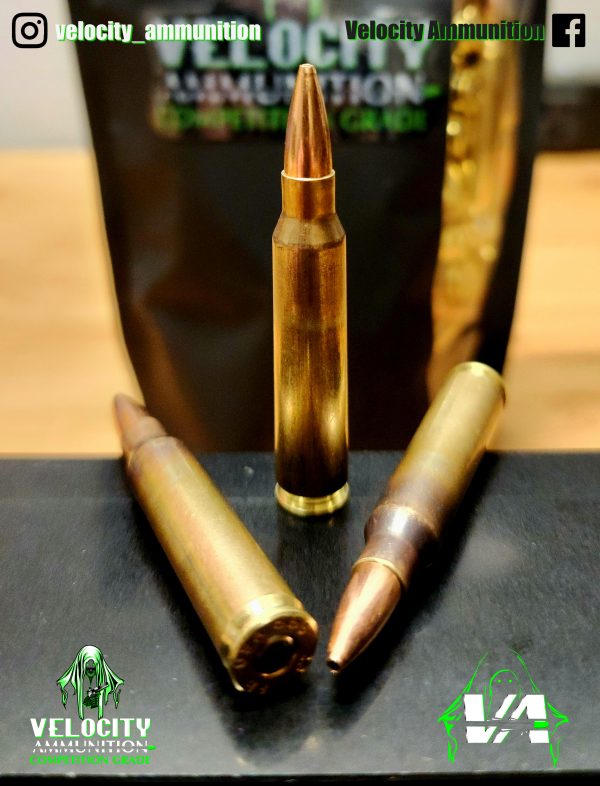 5.56x45 85gr BTHP Match Velocity Ammunition (Made in USA By Veteran Owned Business)(New)