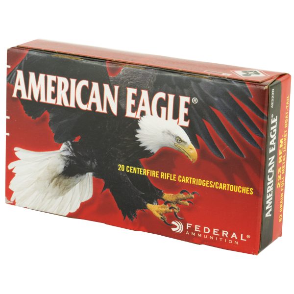 Federal American Eagle .223 Rem 62gr FMJ 20CT - Image 3