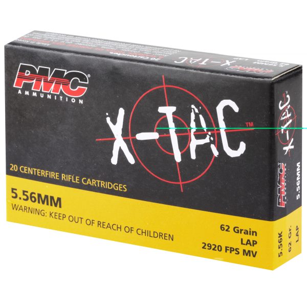 PMC X-tac 5.56x45 NATO 62gr Green Tip-LAP 20CT - Image 4