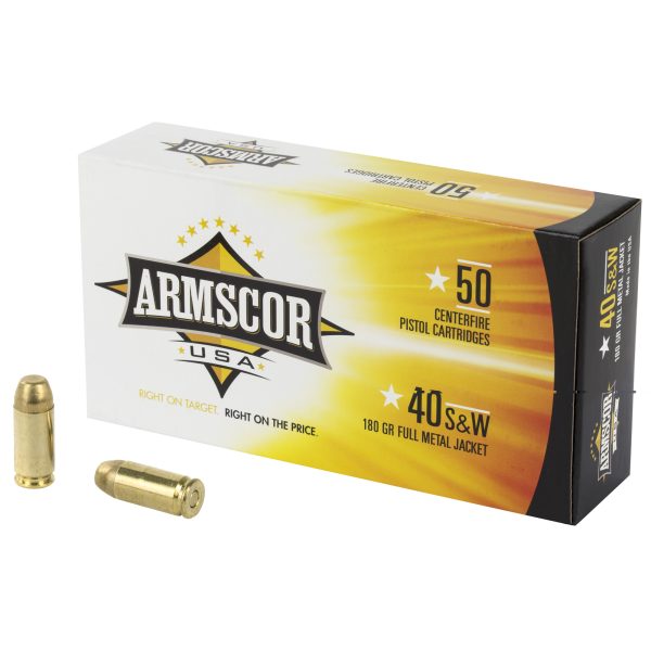 Armscor .40 S&W 180gr FMJ 50CT