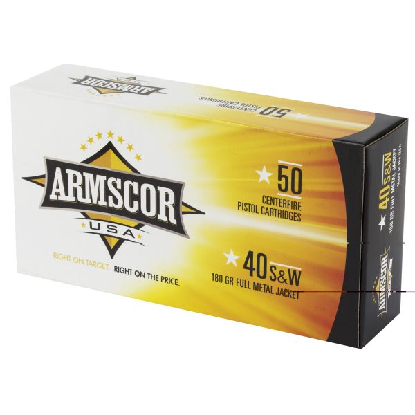 Armscor .40 S&W 180gr FMJ 50CT - Image 2