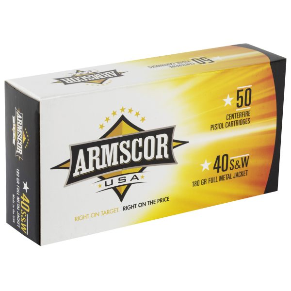 Armscor .40 S&W 180gr FMJ 50CT - Image 4