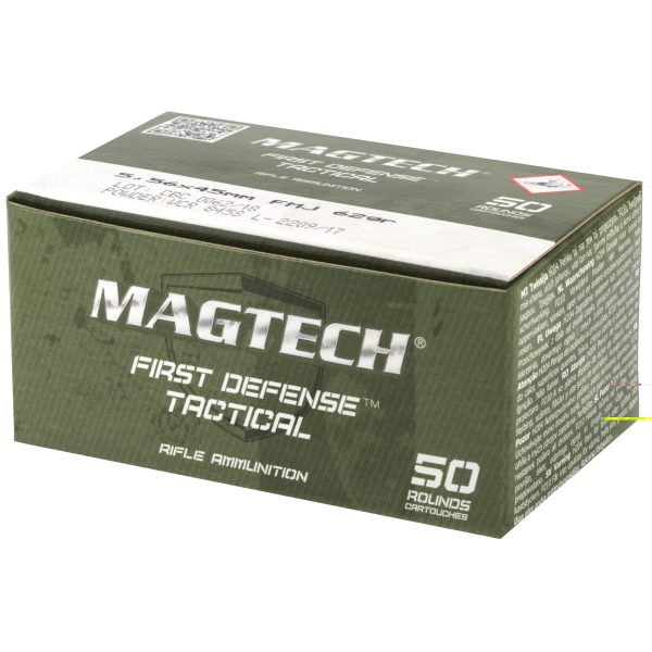 Magtech CBC 5.56x45 Nato 62gr FMJ 50CT - Image 2