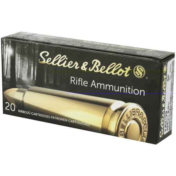 Sellier & Bellot 7.62x39 124gr SP 20CT - Image 3