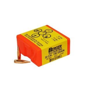 Berger Match Grade Hunting Bullets .30 Cal .308" 190gr VLD HUNTER 100ct