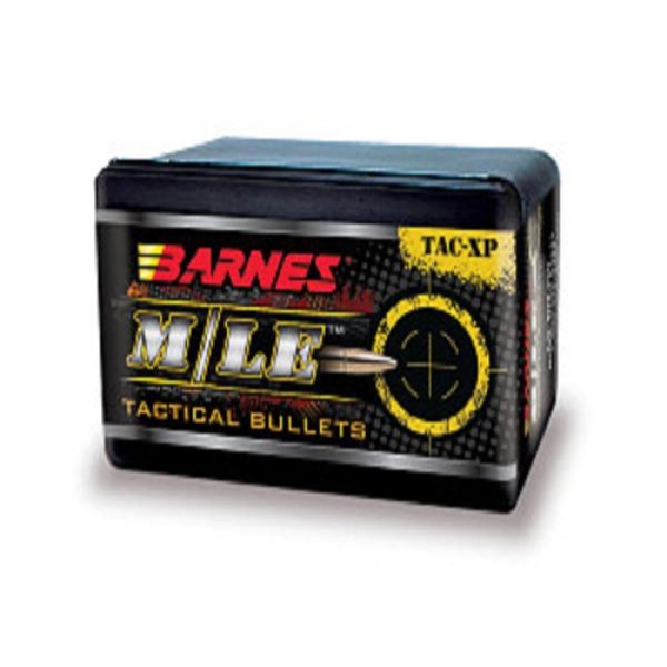 Barnes M-LE TAC-XP Pistol Bullets .40 cal .400" 155 gr FB HP 40ct