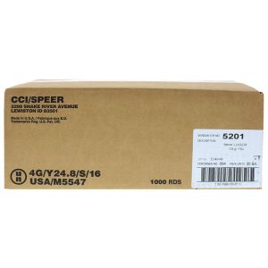 CCI Blazer 9mm Luger 124 gr. FMJ 1000ct
