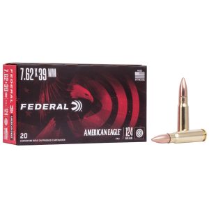 Federal American Eagle 7.62x39 124 gr FMJ 20CT
