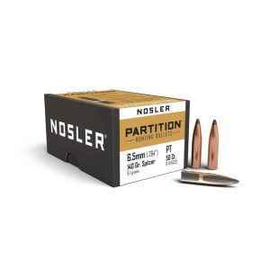 Nosler Partition Bullets 6.5mm .264" 140 gr SPT  50-ct