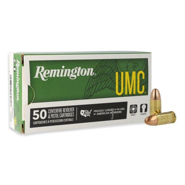 Remington UMC 9mm Luger 115 gr FMJ  1000ct