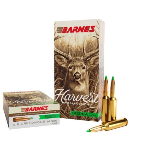 Barnes Harvest Sierra Tipped GameKing 6.5 Creedmoor 140gr PT 20ct
