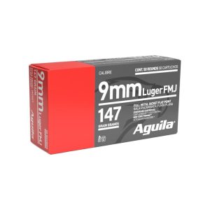 Aguila 9mm Luger 147 gr FMJFP 50ct