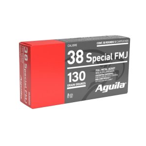 Aguila .38 Spl 130 gr FMJ 50ct