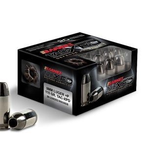 Barnes TAC-XPD Defense 9mm Luger(+P) 115 gr XPD 20ct