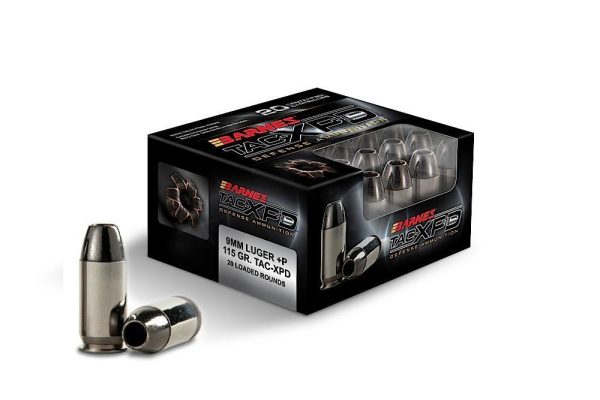Barnes TAC-XPD Defense 9mm Luger(+P) 115 gr XPD 20ct