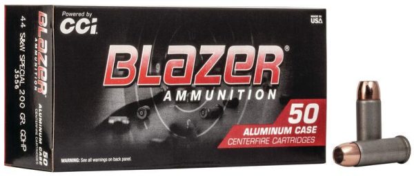 CCI Blazer Aluminum .44 Spl 200 gr HP 50ct