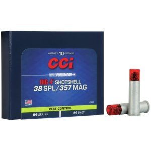 CCI Big 4 .38 spl-.357 mag #4 Shot 10ct