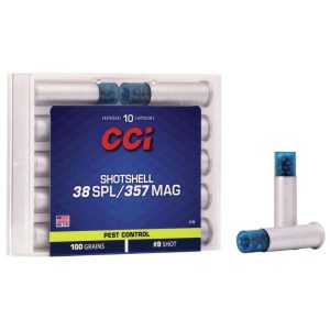 CCI Pest Control Shotshells .357 Mag 100 gr #9 shot 10ct