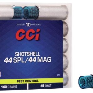 CCI Pest Control .44 SPL-.44 Mag 140 gr #9 shot 10ct