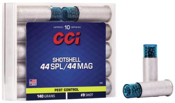 CCI Pest Control .44 SPL-.44 Mag 140 gr #9 shot 10ct