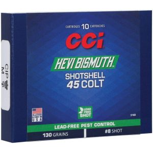 CCI Hevi Bismuth Centerfire Shotshell .45 Colt 130gr #8 10ct