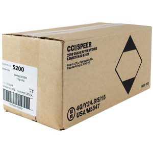 CCI Blazer Brass 9mm Luger 115 gr. FMJ 1000ct