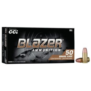 CCI Blazer Brass 9mm Luger 147 gr. FMJ 50ct