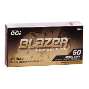 Blazer Brass .45 Auto 230gr JHP 50ct