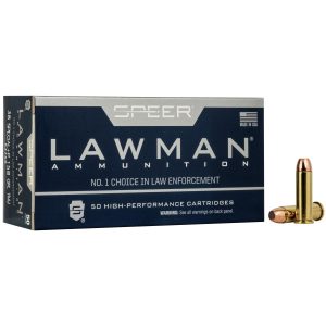 Speer Lawman .38 Spl (+P) 158 gr TMJ 50ct