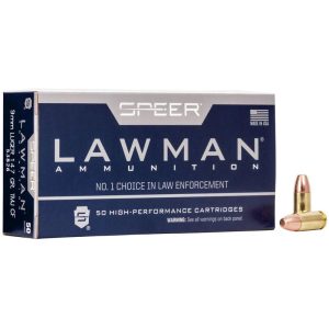 Speer Lawman Clean-Fire 9mm Luger 147 gr. TMJ 50ct