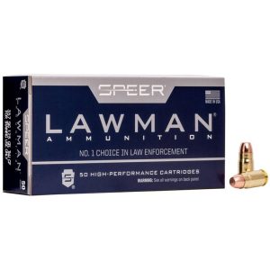 Speer Lawman Cleanfire .357 Sig 125 gr TMJ 50ct