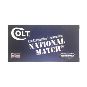 Double Tap Colt National Match 10mm Auto 180gr FMJ 50ct