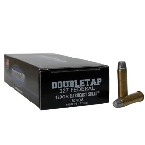 DoubleTap Hardcast Solid .327 Fed Mag 120gr WFNGC 20ct