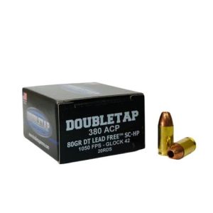 Double Tap DT Lead Free .380 Auto 80gr SC-HP 20ct