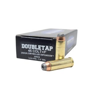 DoubleTap Controlled Expansion .45 Colt(+P) 250gr SJHP 20ct