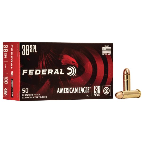 American Eagle .38 Spl 130 gr. FMJ 50ct