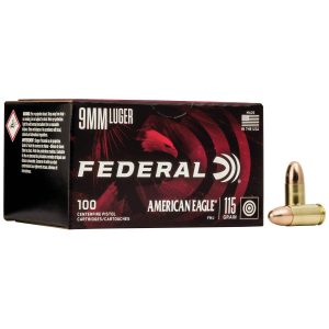 American Eagle 9mm Luger 115 gr FMJ 100ct