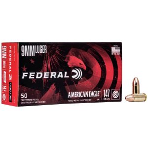 American Eagle IRT 9mm Luger 147 gr. TMJ 50ct