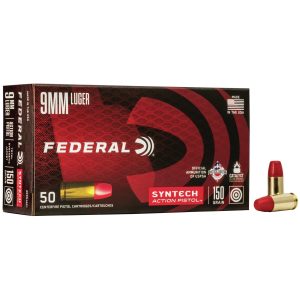Federal American Eagle Syntech 9mm Luger 150 gr TSJ 50ct